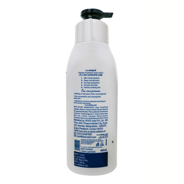 Nivea Express Hydration 5 in1 Complete Care Body Lotion (All Skin Types) 400 ml - Lotions & Creams