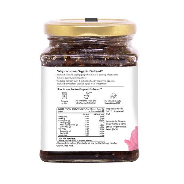 Kapiva Organic Gulkand 300 gm - Health Products
