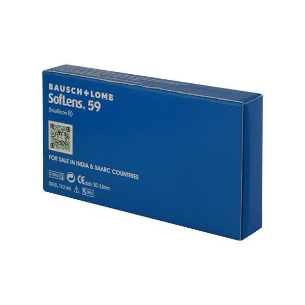 Bausch & Lomb SofLens 59 Monthly Contact Lens - 6 Lens/Box (-3.5) - Eyecare Lenses