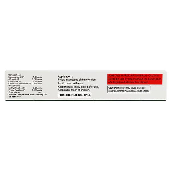 DEXODERM NF Cream 15gm - Skin Infections-Toc