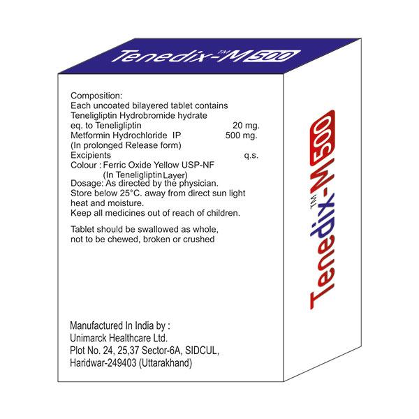 TENEDIX M Tablet 10's - Diabetes-Ant