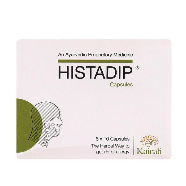 Kairali Histadip Capsules 60's - Speciality Medicines