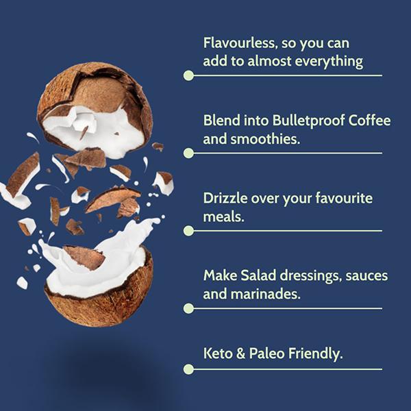 CF MCT Oil 500 ml - Workout Essentials