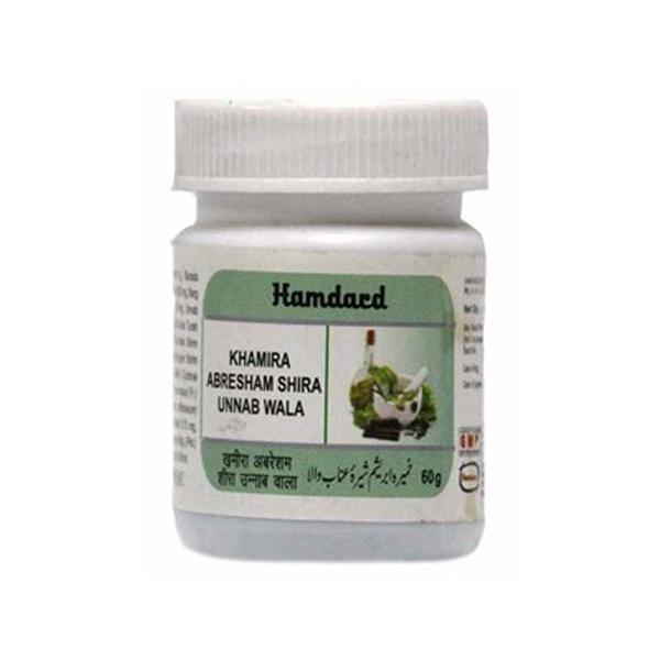 Netmeds | Hamdard Khamira Abresham Shira Unnab Wala 60 gm
