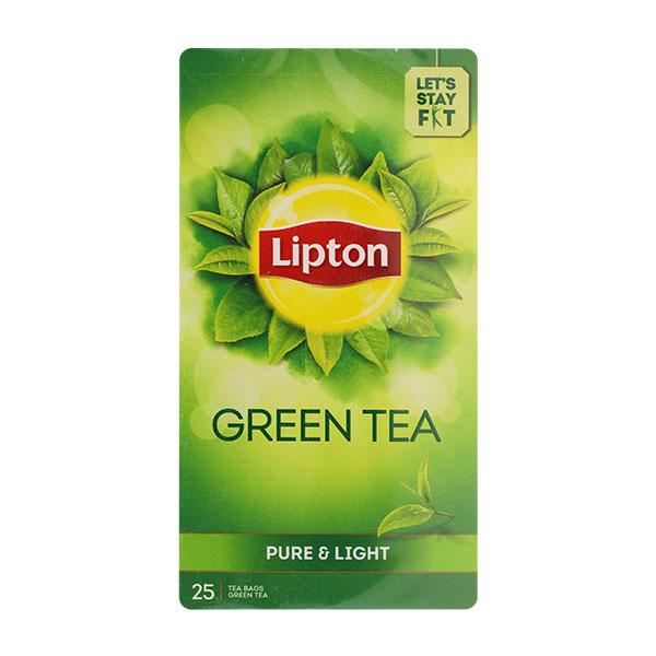 Lipton Pure & Light Green Tea Bags 25's - Teas