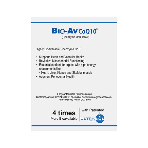Bio-Av CoQ10 Veg Tablet 30's - Co-Q