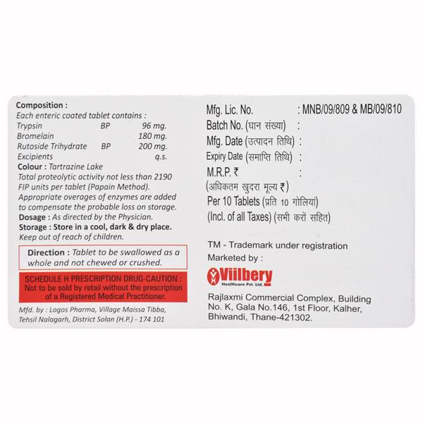 ACINUAL PLUS Tablet 10's - Pain relief-Ant