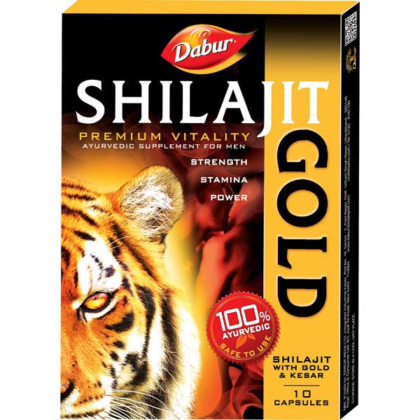 Netmeds | Dabur Shilajit Gold Capsule 10's