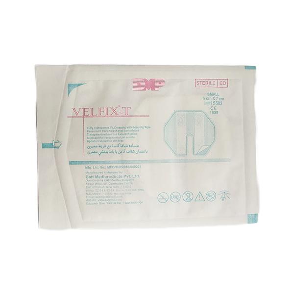 Velfix - T Fully Transparent I.V. Dressing With Securing Tape (5502) (6 cm x 7 cm) 1's - Tapes & Films