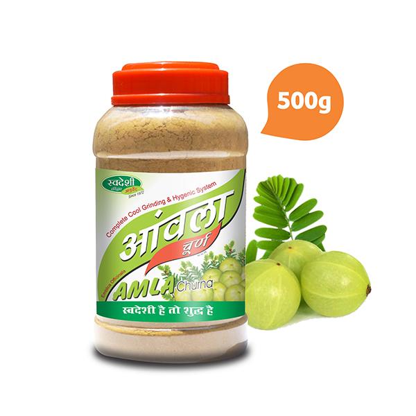 Netmeds | Swadeshi Ayurved Amla Churna 500 gm
