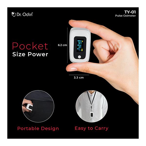 Dr. Odin Pulse Oximeter + Pi (TY-01) - Health Monitors And Equipment