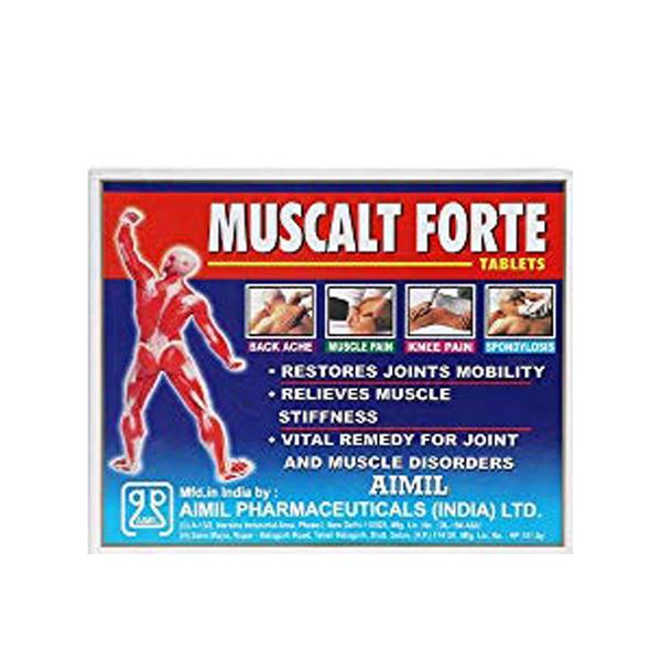 Aimil Muscalt Forte Tablet (Pack of 3 x 30's) - Speciality Medicines