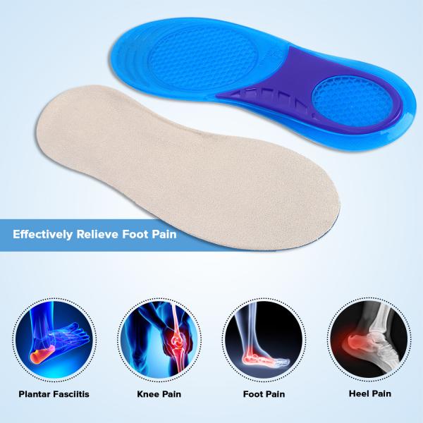 Dr Foot Energizing Comfort Gel Insoles Pair (S) 1's - Manicure & Pedicure Kits