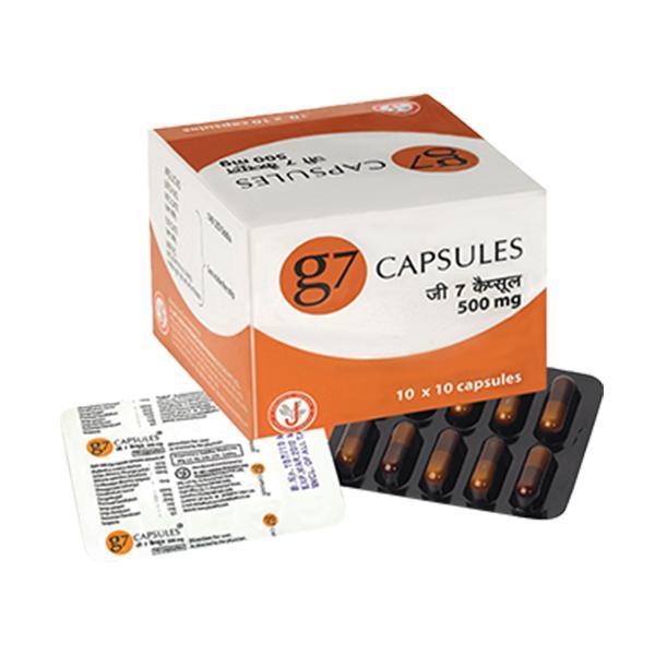 Dr. JRK G7 500 mg Capsules 100's - Speciality Medicines