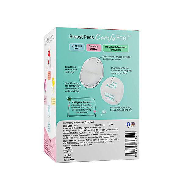 Pigeon Comfy Feel Breast Pads 12's - Breast Pads & Shields