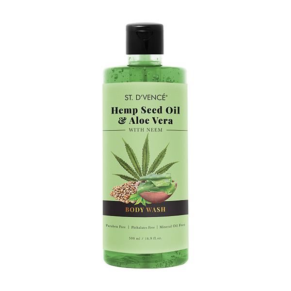 St. D'Vence Body Wash - Hemp Seed Oil with Neem 500 ml