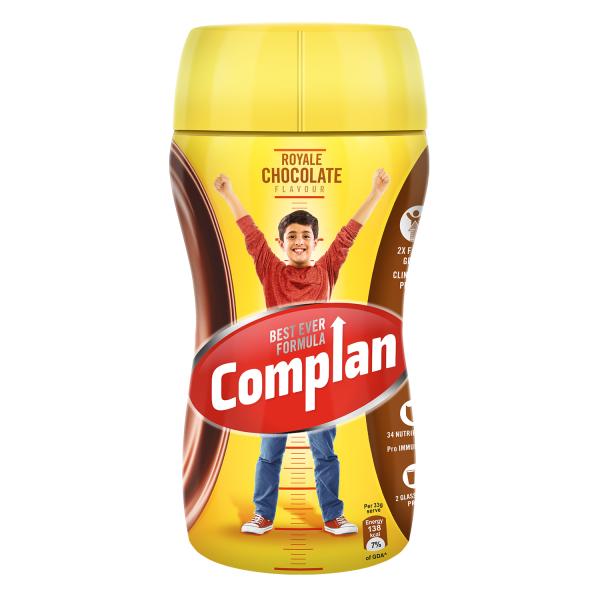 Netmeds | Complan Royale Chocolate Health Drink Powder 500 gm (Pet Jar)