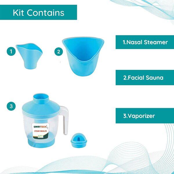 Ambitech 3 in 1 Steam Inhaler and Vaporizer - Nebulizers / Vaporizer