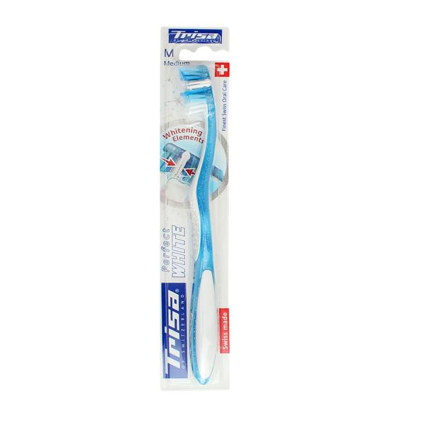 Trisa Perfect White Medium Toothbrush 1's