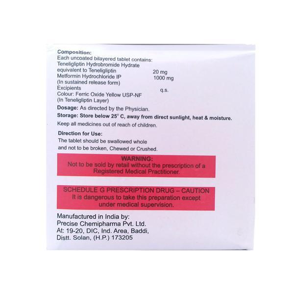 Tendia M Forte Tablet 10'S - Diabetes-Ant