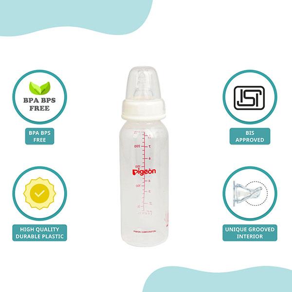 Pigeon Flexible 4+ Months PP Feeding Bottle 240 ml - Feeding & Nursing