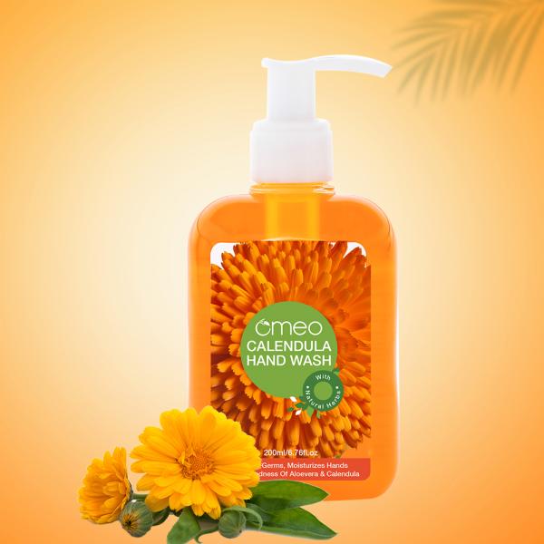 Netmeds | Bjain Omeo Calendula Hand Wash (Pump) 200 ml
