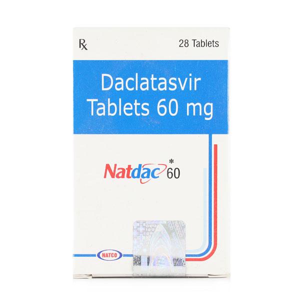 Natdac 60mg Tablet 28'S - Liver Disease