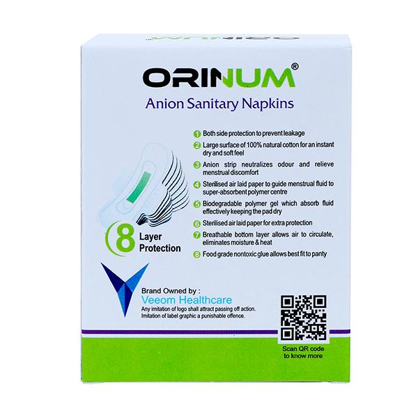 Orinum Sanitary Napkin Travel Pack (XXXL) 3's - Sanitary Napkins