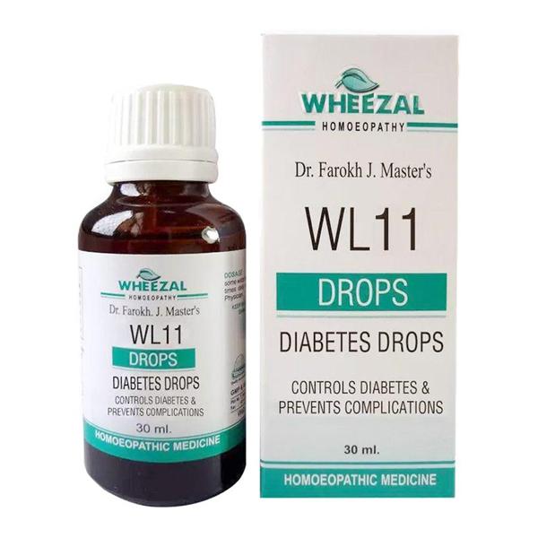 Netmeds | Wheezal Wl-11 Diabetes Drops 30ML