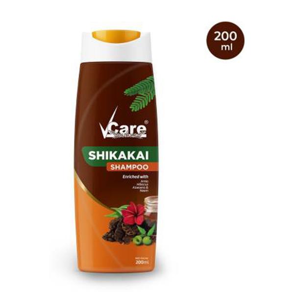 VCare Shikakai Shampoo (Pack of 2 x 200 ml) - Shampoos
