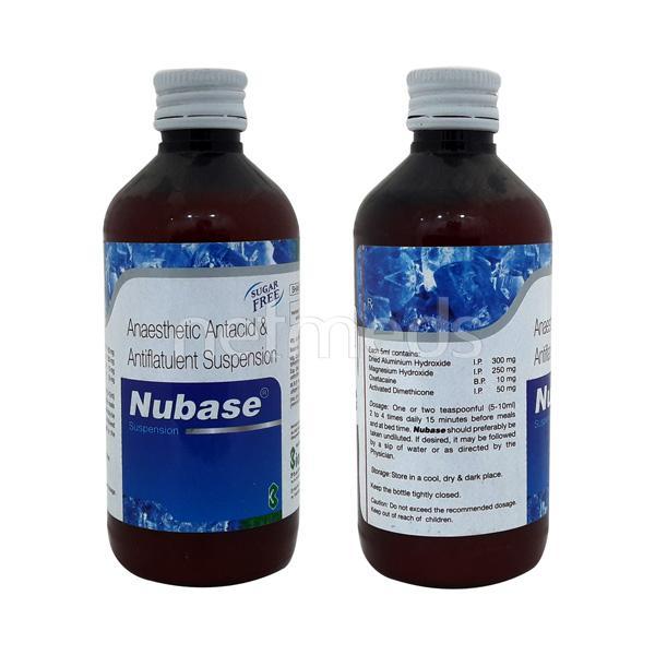 Nubase Suspension 200ml - Ulcer/Reflux/Flatulence-Aaa