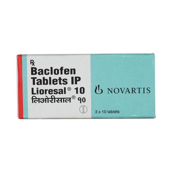 Lioresal 10mg Tablet 10'S - Muscle Cramps/Spasticity-Mus