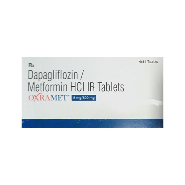 OXRAMET 5/500mg Tablet 14's - Diabetes-Ant