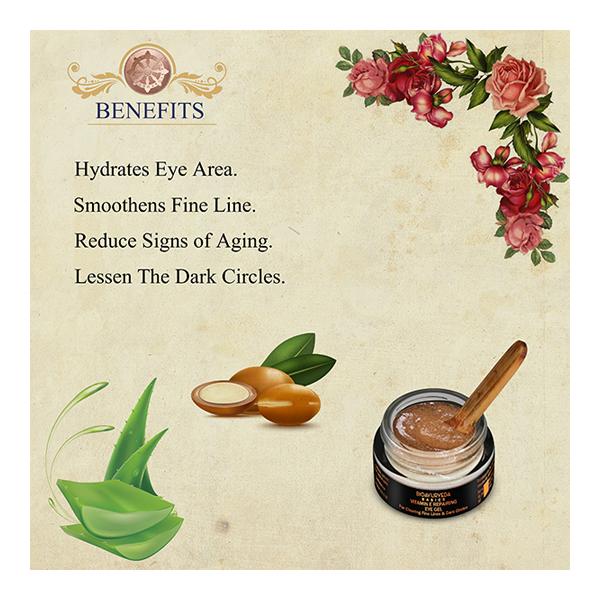 Bioayurveda Basics Vitamin E Repairing Eye Gel 20 gm - Under Eye Creams & Serums