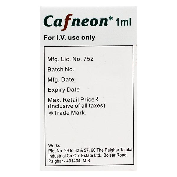 CAFNEON 20mg Injection 1ml - Migraine