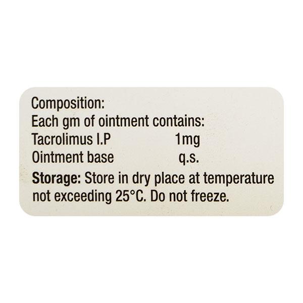 MYLIMUS 0.1% Ointment 20gm - Atopic Dermatitis(Eczema)-Oth