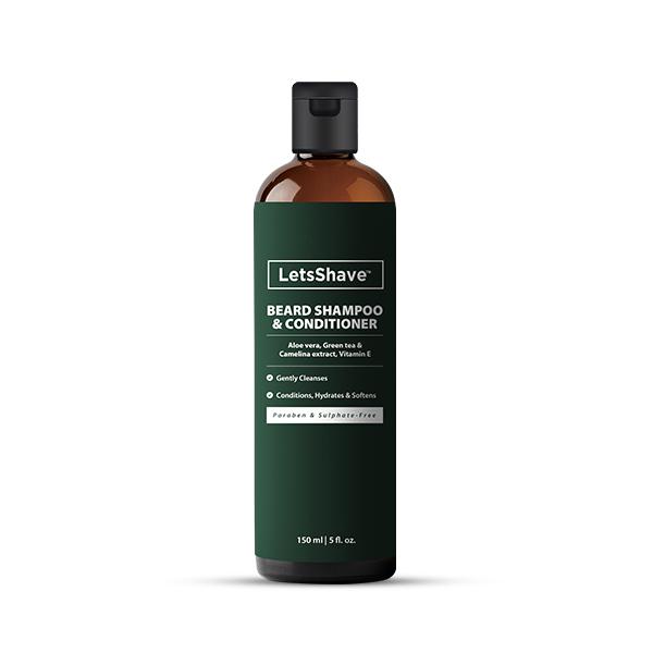 LetsShave Beard Shampoo & Conditioner 150 ml - Beard Shampoo