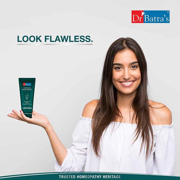 Dr Batra's Fairness Face Wash - Saffron & Echinacea Extract 100 gm - Face Wash & Cleansers