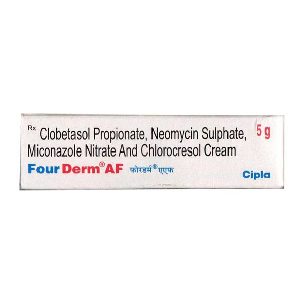 Fourderm AF Cream 5gm - Skin Infections-Toc