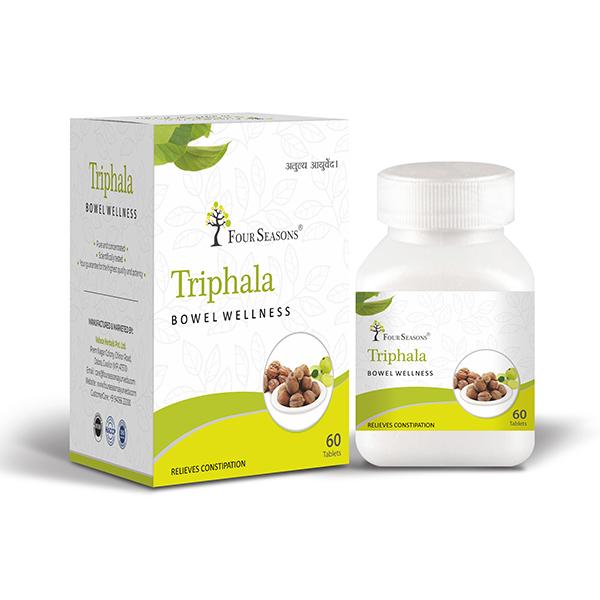 Four Seasons Triphala Tablet 60's - Pure Herbs