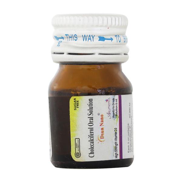 D Sun Nano Sugar Free Oral Solution 5ml - Supplements-Vam