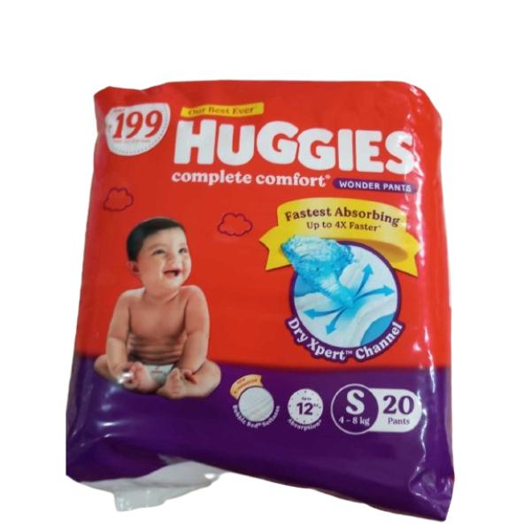 Netmeds | Huggies Complete Comfort Wonder Diaper Pants - Dry Xpert (S) 20's