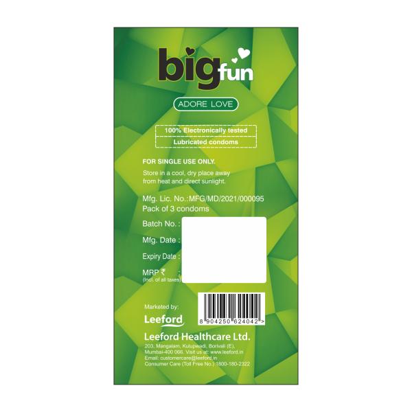 Bigfun Condoms - Mogra 10's - Plain/Flavoured Condoms