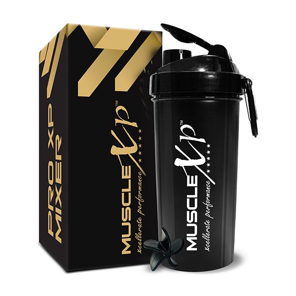 Netmeds | MuscleXP PRO XP Gym Shaker - Black 700 ml