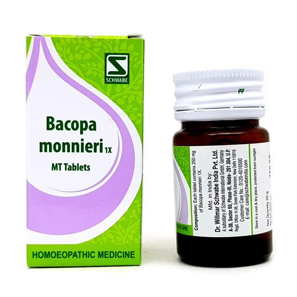 Netmeds | Dr. Willmar Schwabe Bacopa Monnieri 1X Tablet 20 gm