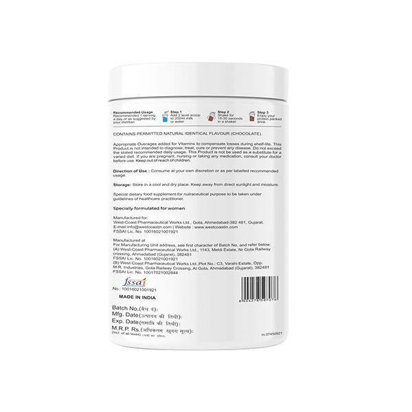 She Need Plant Based High Protein Powder - Chocolate Flavour 500 gm - Whey Proteins