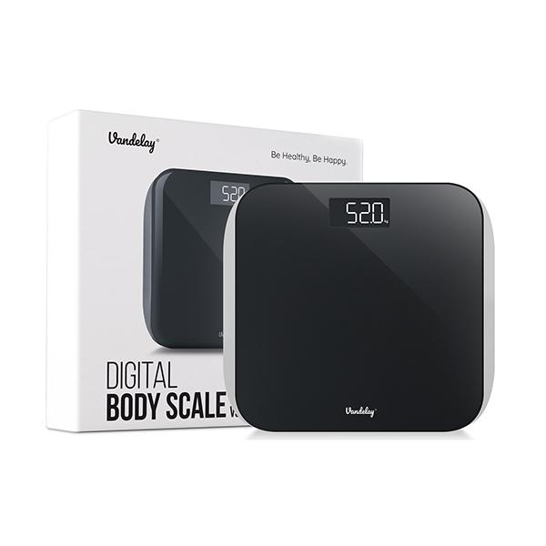 Vandelay Digital Weighing Scale - Black - Weighing Scale