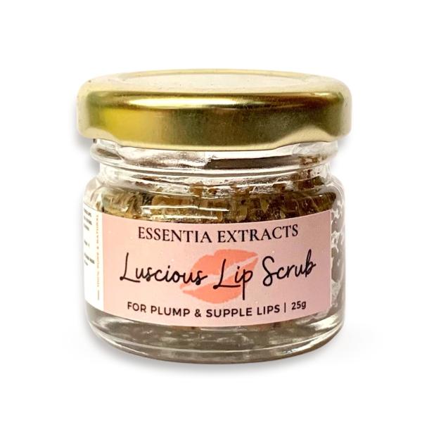Essentia Extracts Plump & Supple Luscious Lip Scrub 25 gm - Lip Scrubs