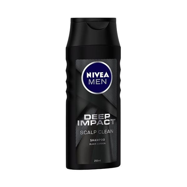 Nivea Men Deep Impact Shampoo - Scalp Clean 250 ml - Shampoos