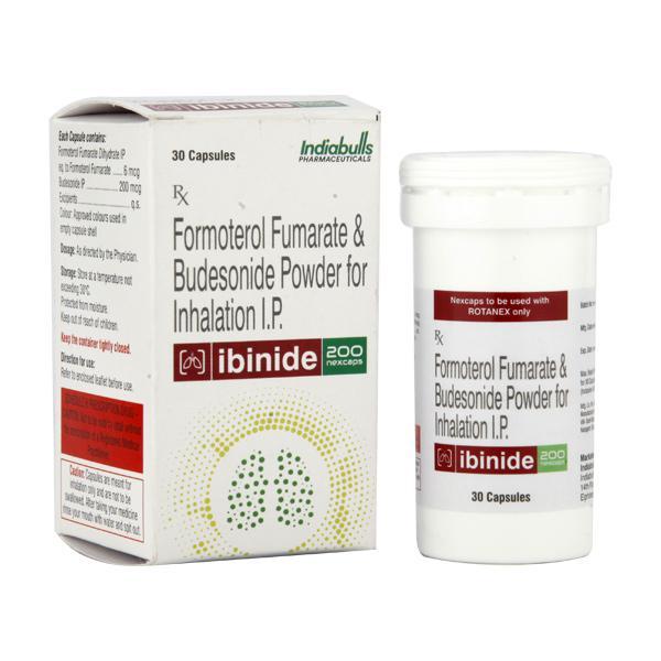 Ibinide 200mcg Nexcap 30'S - Asthma/COPD-Ast